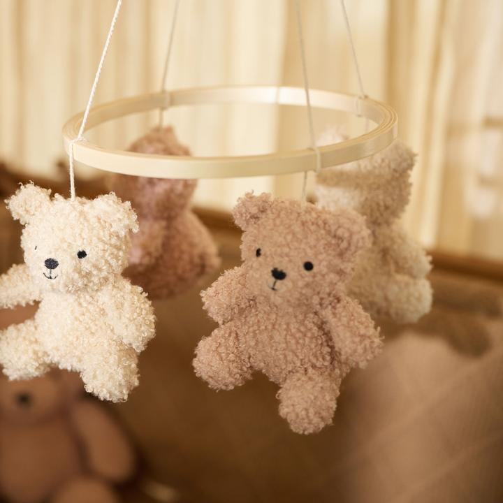 Immagine prodotto Jollein Dispositivo mobile Teddy Bear Wild Rose / Naturel