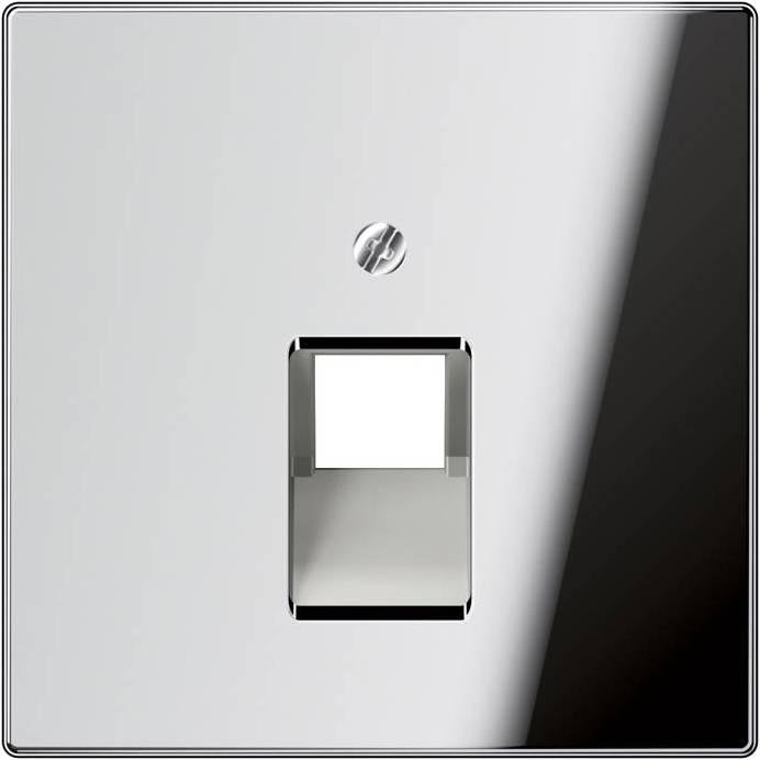 Produktbild JUNG Zentralplatte UAE/IAE 1f LS chr glz GCR2969-1UA