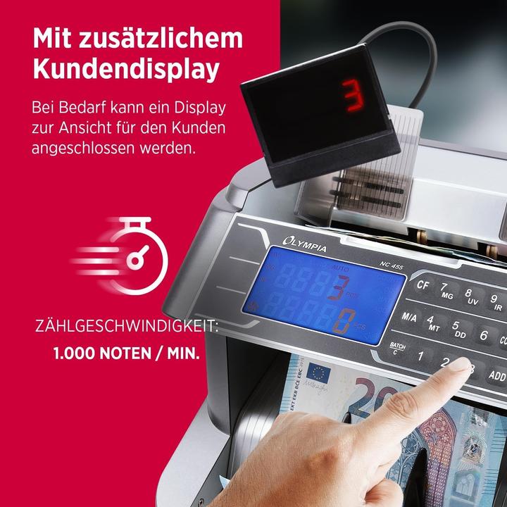 Produktbild Olympia NC 455, 300 notes