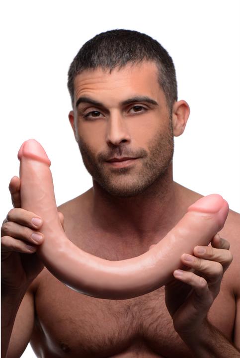 Produktbild SexFlesh Realistic Double Dildo - 17.5 inch - Flesh