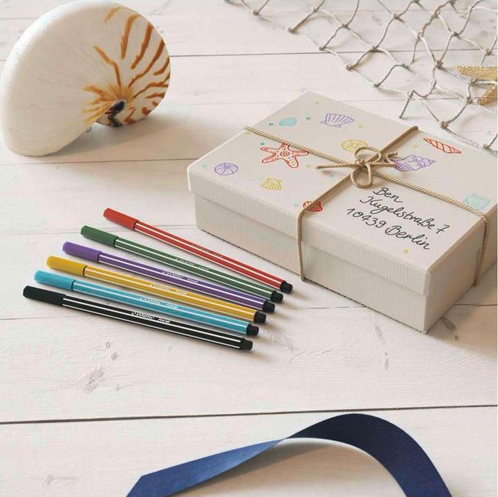 Productafbeelding STABILO Pen 68 Premium viltstift (Donkergrijs, 1 x)