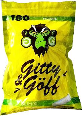 Gitty & Göff Filter Gitty und Göff schmal XL (6 x 22mm)180 Filter