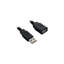 Thumbnail - V7 V7E2USB2EXT03M (3 m, USB 2.0), USB Kabel