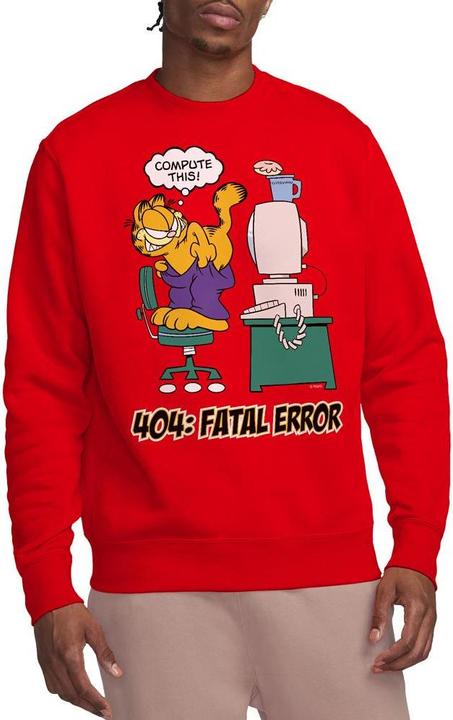 Immagine prodotto Garfield Compute This Felpa Adulto Unisex (XL)