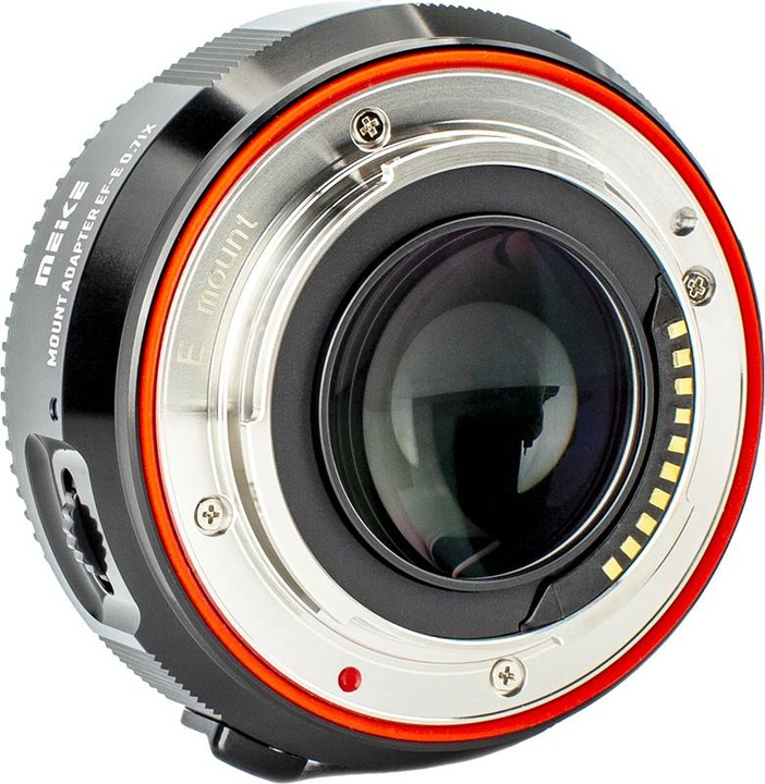 Actual product image Meike EFTE 0.71X Speedbooster Lens Mount Adapter ( Sony E Mount )