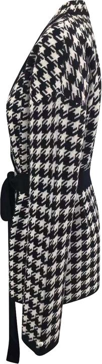 Produktbild Bellemere Cardigan Two-Tone Cashmere-Merino Houndstooth (M)