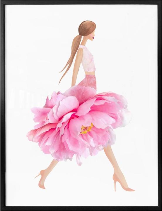 Image du produit Trenddeko fille de la mode (100 x 120 cm)