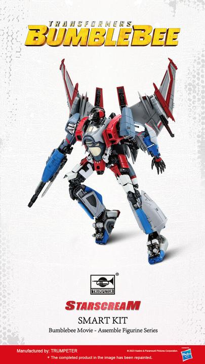 Actual product image Trumpeter Transformers Series TF-6 Cybertron Starscream