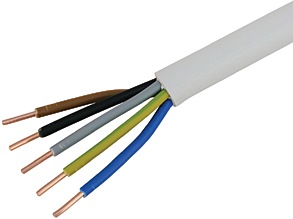 Produktbild Steffen TT FE0 Kabel (CH-N1 VV-U5x1.5) 3LNPE (33 m)
