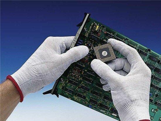 Actual product image Kinetronics ASG-M antistatic gloves