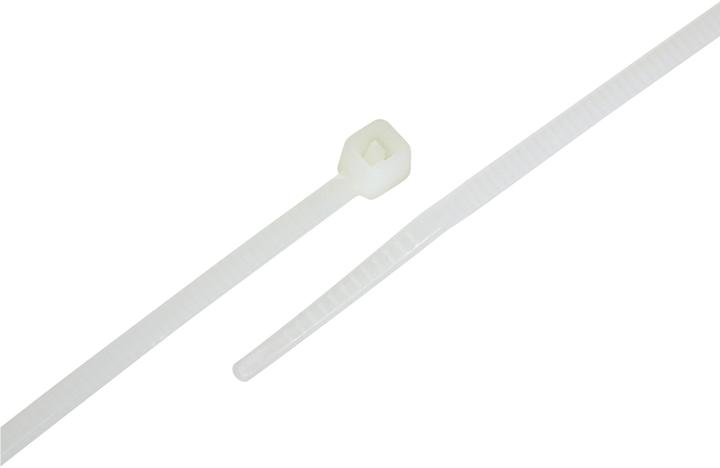 Steffen ABB TY175-50 Fascetta in poliammide trasparente 1000 pezzi (TY175-50) (Fascette in plastica, 186 mm, 100 pz.)