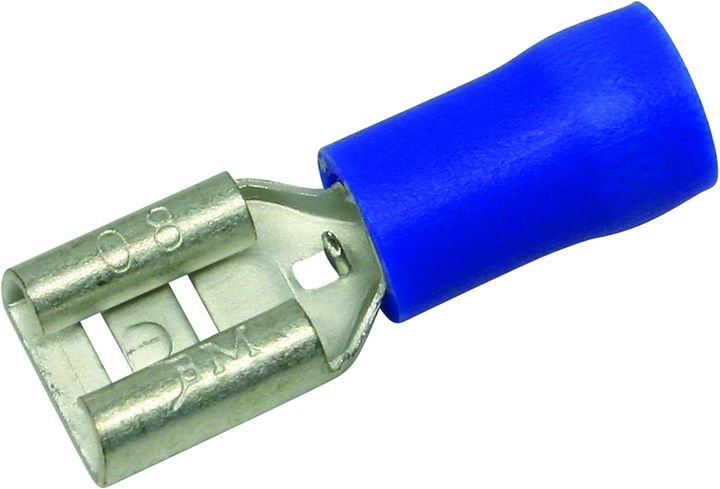 Immagine prodotto Steffen Presa piatta blu 6,3/0,8/2mm sacchetto di 100 pezzi.