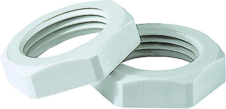 Steffen Gegenmutter KU PA6 M20x1.5 grau RAL7035 (M20)