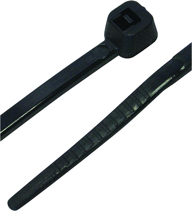Immagine prodotto Steffen Fascetta nera 400mm x 2.5mm (Fascette in plastica, 400 mm, 100 pz.)