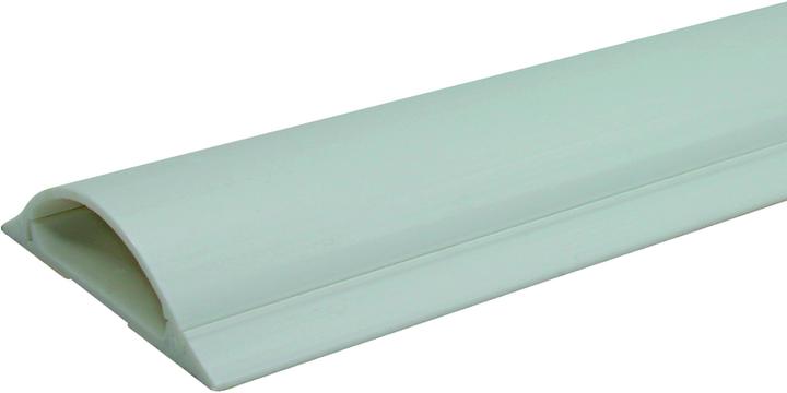 Image du produit Steffen Round Chemin de câbles semi-circulaire 50x13mm Tige 1m autocollante ws (Conduit, 100 cm)