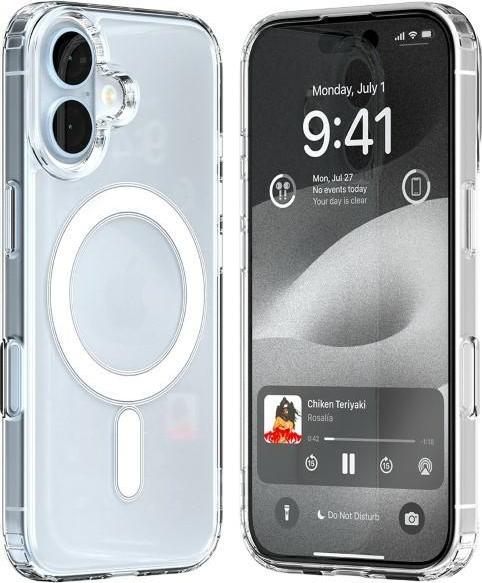 etui MagSafe Jelhard iPhone 16 6,1" transparent (Apple iPhone 16)