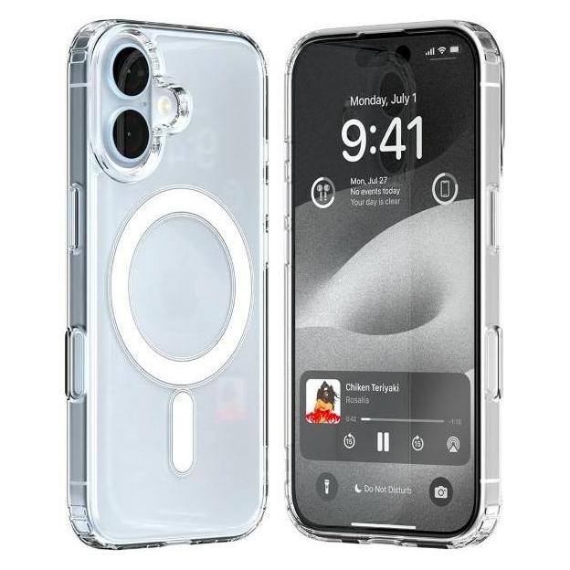 Mercury etui MagSafe Jelhard iPhone 16 6,1" transparent (Apple iPhone 16), Smartphone Hülle, Transparent