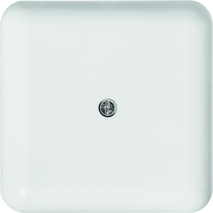 Steffen Ceiling rose white 86x86x13mm for screwing