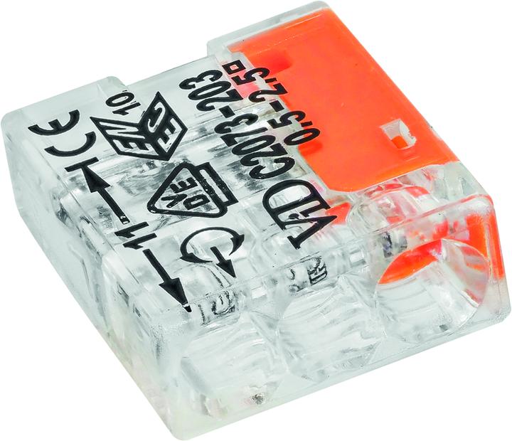 Actual product image Steffen Plug-in terminal 0.5 - 2.5mm2, 3-pole