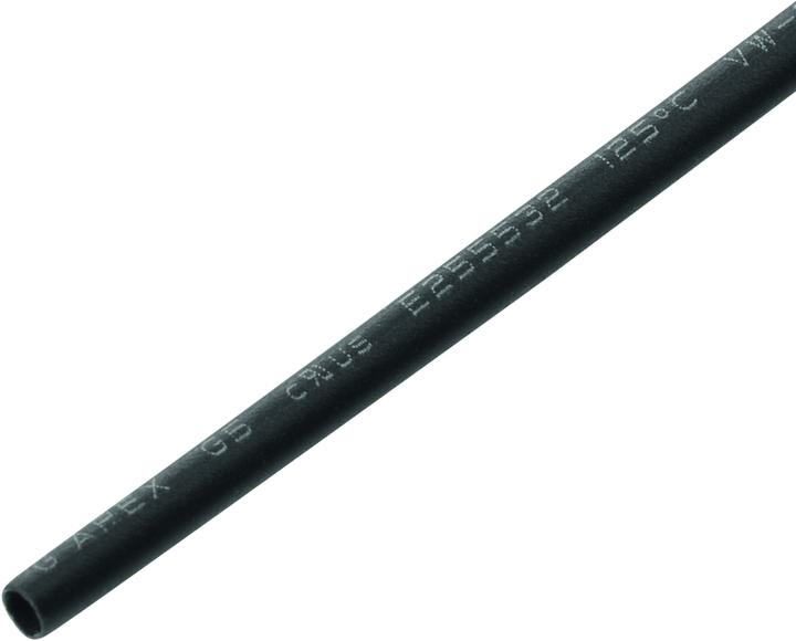 Produktbild Steffen Schrumpfschlauch schwarz 1m, Schrumpfbereich 1.4 - 0.75mm (1 x)