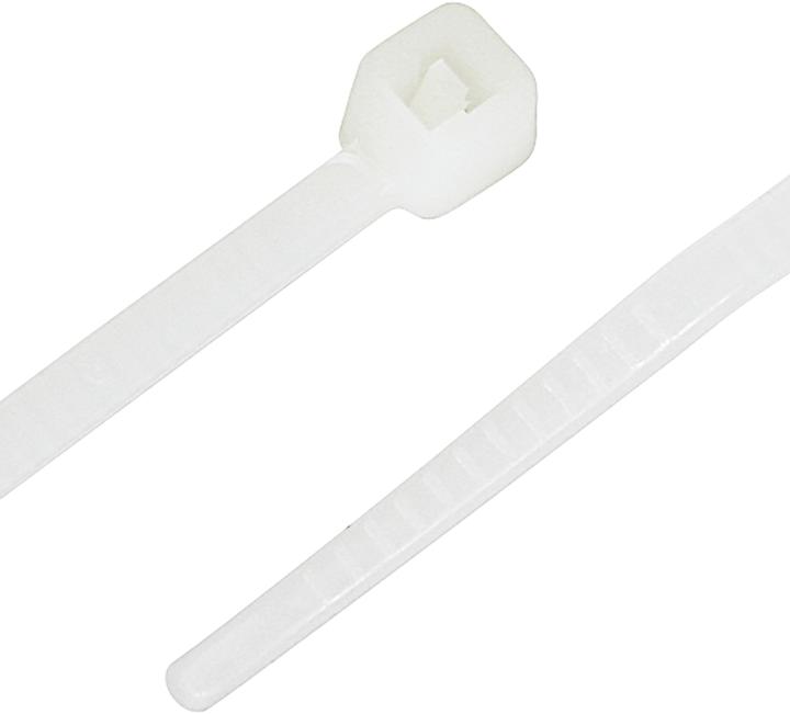 Steffen Kabelbinder natur 300mm x 4.8mm lösbar (Kunststoffkabelbinder, 300 mm, 100 Stk.)
