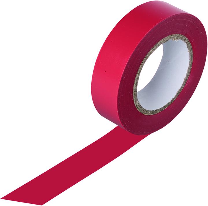 Immagine prodotto Steffen Nastro isolante rosso W 15mm H 0.1mm L 10m (15 mm)