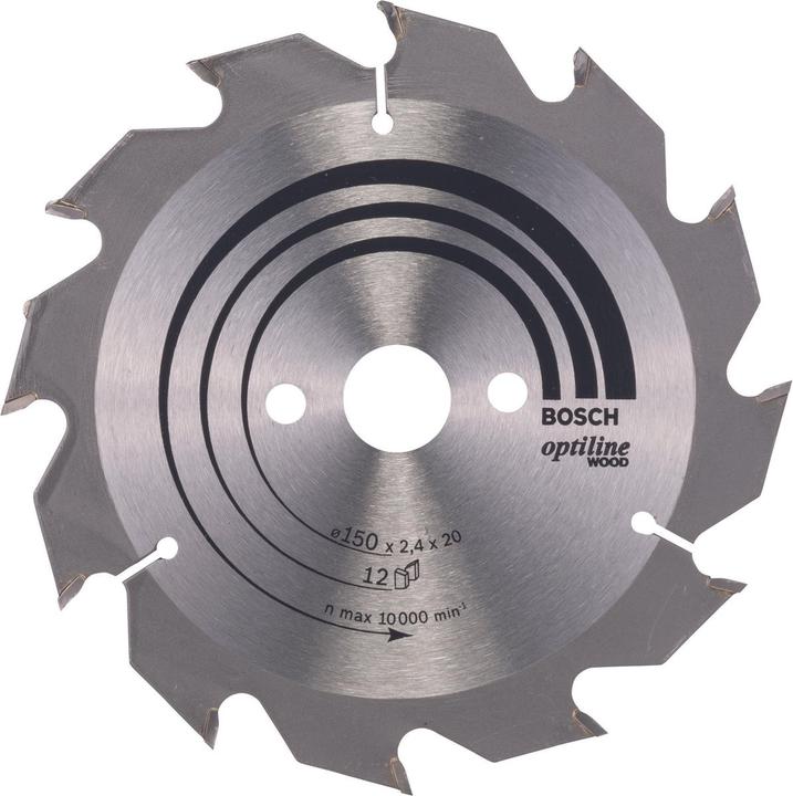 Actual product image Bosch Professional Zubehör PRO Wood circular saw blade, 150 x 2.4 x 20 mm