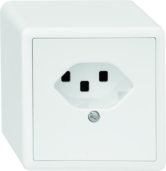 Produktbild Feller AP Steckdose T23 weiss