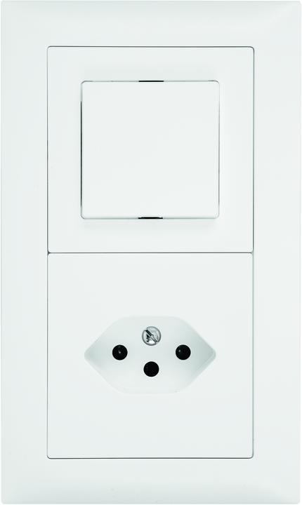 Produktbild Steffen UP-Kombination II S3/1xT13 ws