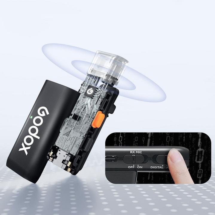 Produktbild Godox WEC S Kit1 2.4GHz Wireless Microphone System Sony