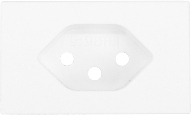 Image du produit Steffen FLF Cache frontal 1xT13 blanc