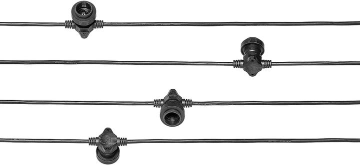 Steffen GardenLine Chaîne lumineuse de fête extensible sans ampoules IP44 (0.16 m)