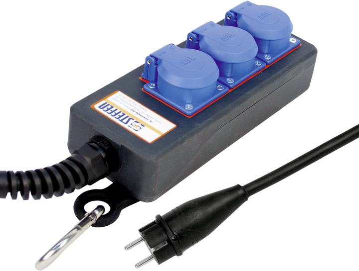 Immagine prodotto Steffen Ciabatta di alimentazione IP54 PROFESSIONAL 3xSchuko 3m (3x, CEE 7/3)