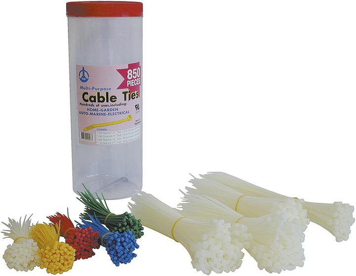 Actual product image Steffen Kabelbinder Set (Plastic cable ties, 140 mm, 100 pcs.)