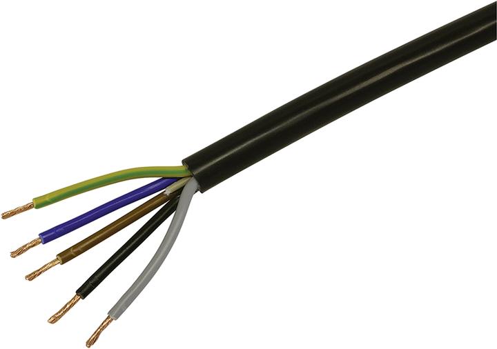 Image du produit Steffen Câble Td 5x2.5mm² noir anneau 5m (5 m)