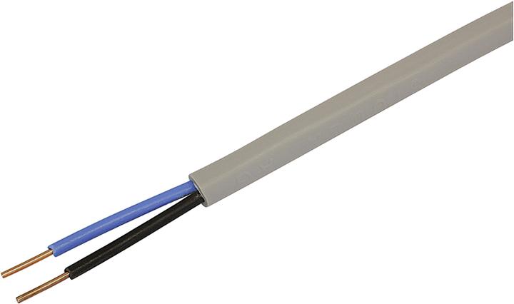 Produktbild Steffen TT Kabel 2x1.5mm² LN grau Ring 50m (50 m)