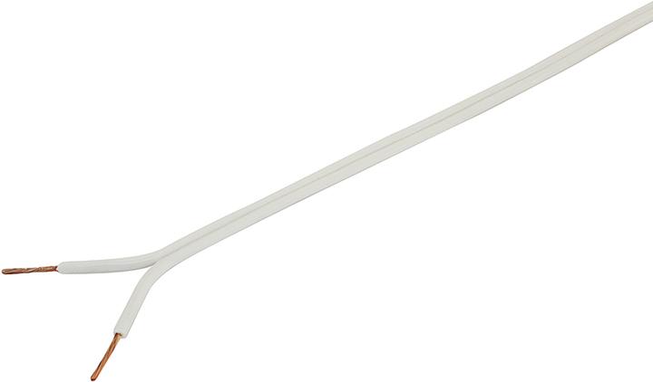 Actual product image Steffen Speaker cable 2x0.75mm² white ring 10m (10 m, 0.75 mm²)