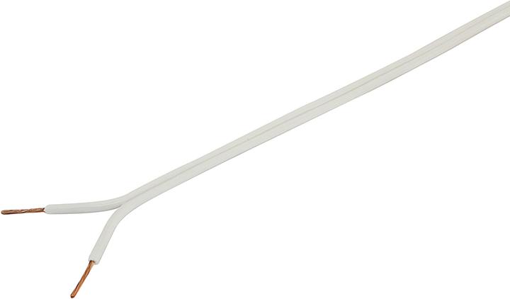 Produktbild Steffen Lautsprecherkabel 2x0.38mm² weiss Ring 10m (10 m, 0.38 mm²)