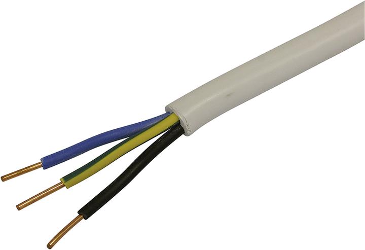 Actual product image Steffen VG FE 0 cable 3x2.5mm² LNPE gray ring 25m (25 m)