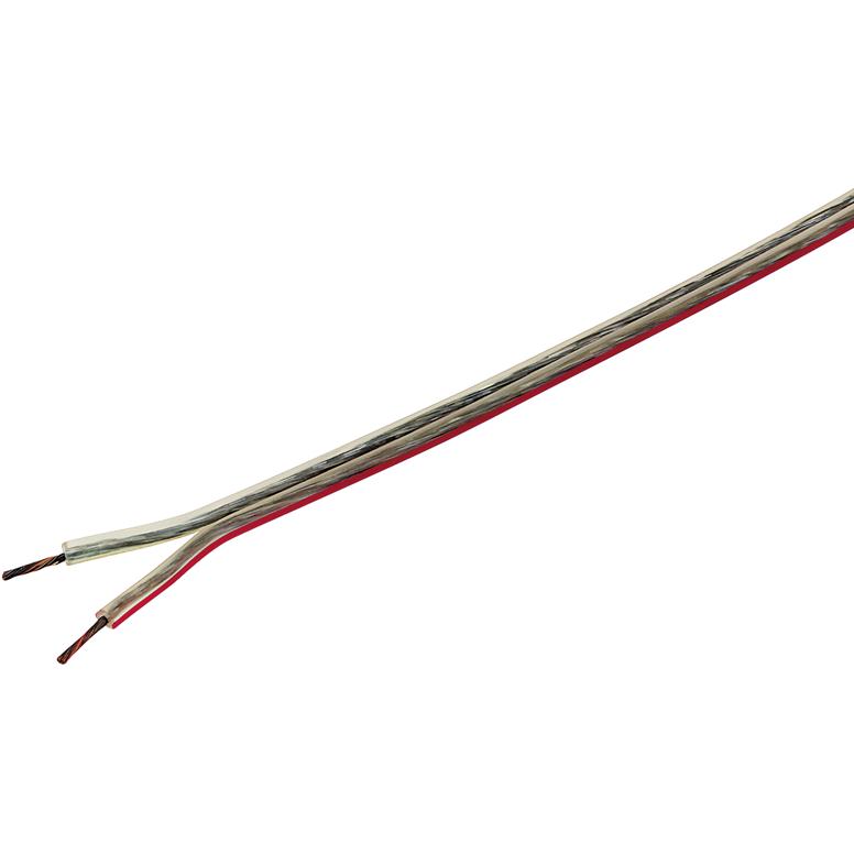 Steffen Lautsprecherkabel 2x0.75mm² transparent Ring 25m (25 m