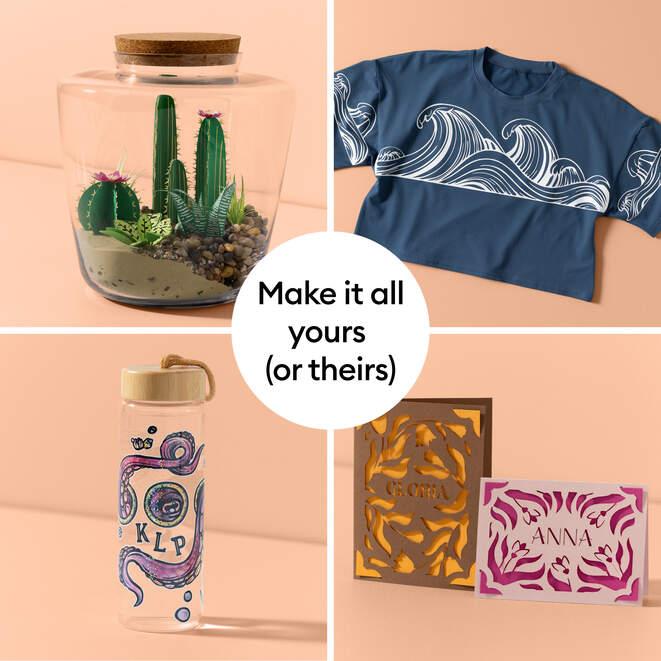 Image du produit Cricut Explore™ 5 Essential Bundle (crème)