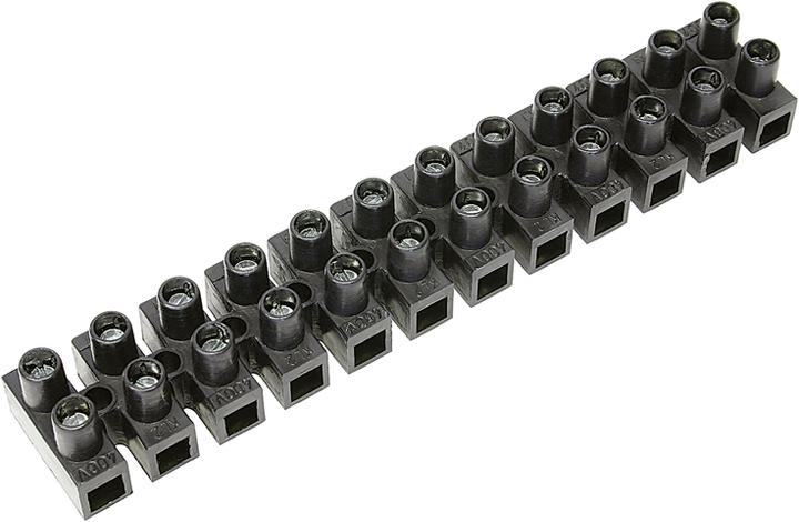Immagine prodotto Steffen Morsettiera 4mm - 10mm nera, 2 pezzi.