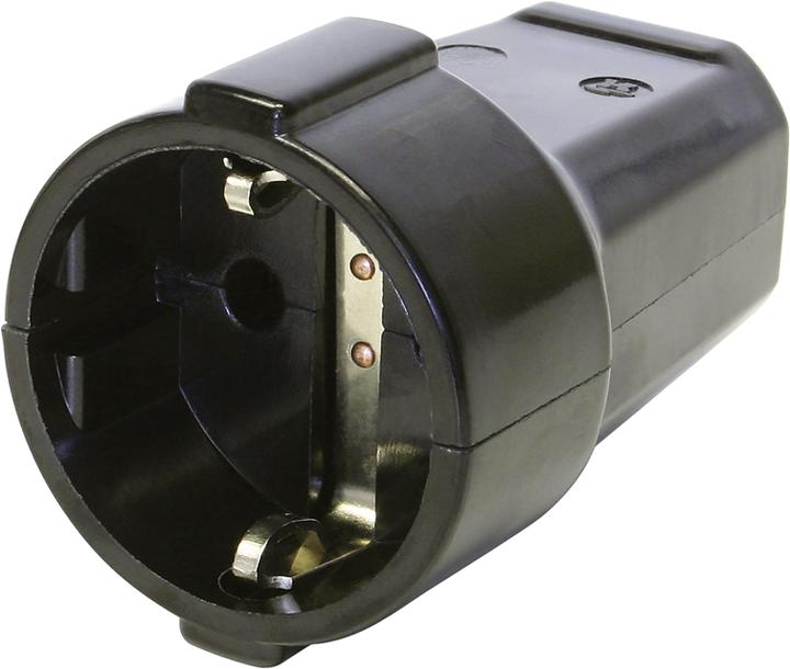 Actual product image Steffen Schuko coupling (CEE 7/4)