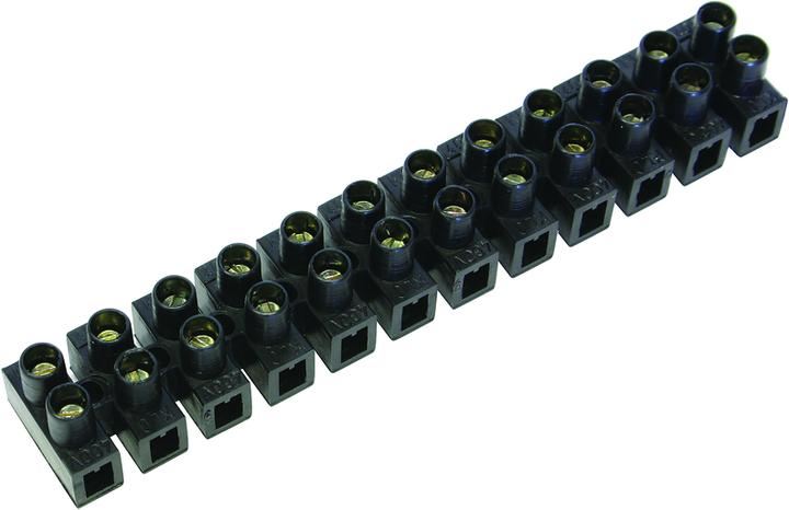 Actual product image Steffen Terminal block 0.5mm2 - 2.5mm2 black, 2 pcs.