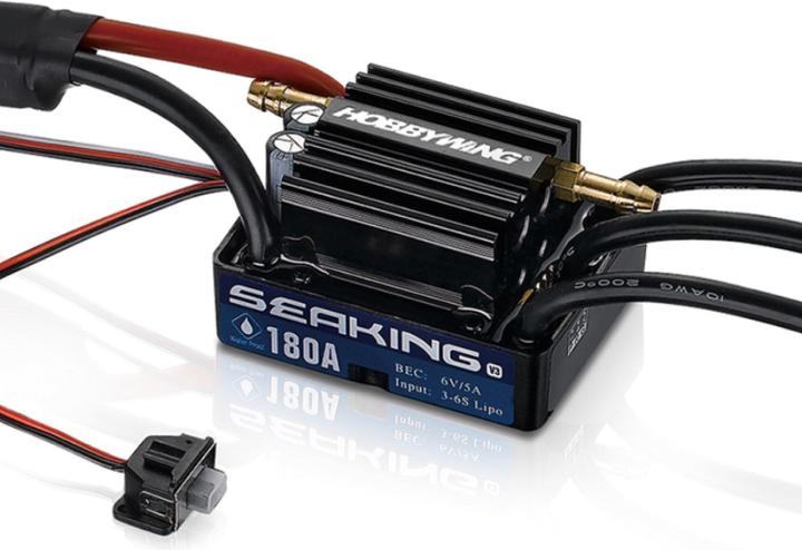 Actual product image Hobbywing Regulator Seaking 180A V3 2-6S, for boats