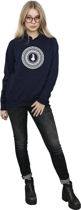 Immagine prodotto Disney Alice In Wonderland Circle Felpa con Cappuccio Donna (XXL)