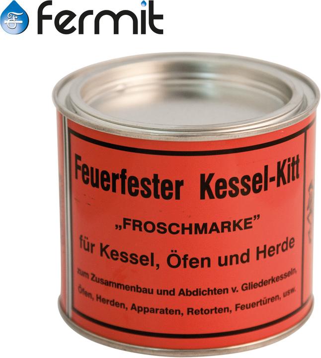 Produktbild Fermit Feuerfester Kesselkitt (1 kg, Schwarz, 500 ml)