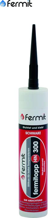 Fermit Hochtemperatursilikon HN300 (Schwarz, 310 ml)