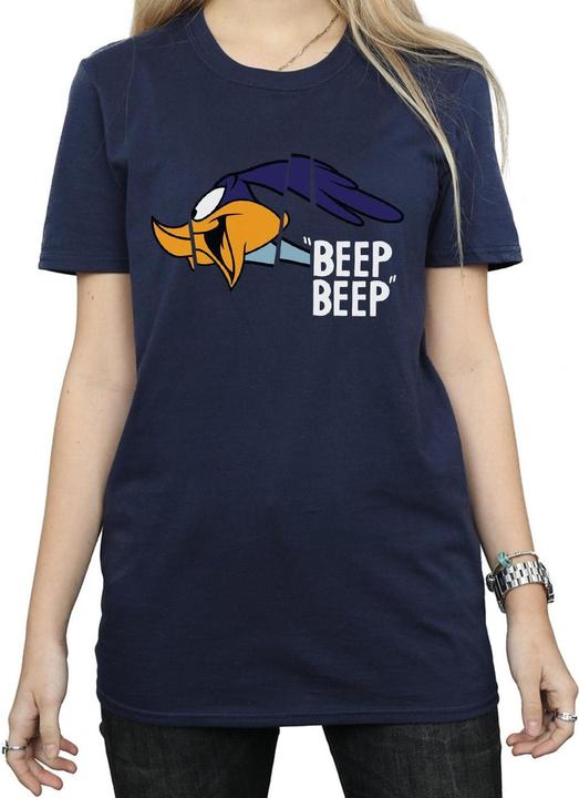 Immagine prodotto Looney Tunes Maglietta da donna/ragazzo in cotone Beep Beep Road Runner (XL)