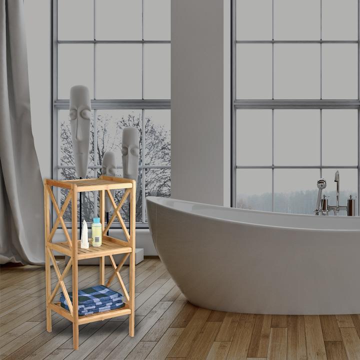 Image du produit MSV ETAGERE BAMBU 3 NIVEAUX 36,5X33X85CM (36.50 x 33 x 85 cm)